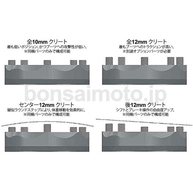PROMOTO BILLET(FASTWAY) プロモトビレット(ファストウェイ) Air EXT ステップ カラー：ブラック(BKS) Tenere700 YAMAHA ヤマハ フットペグ 足回り_5
