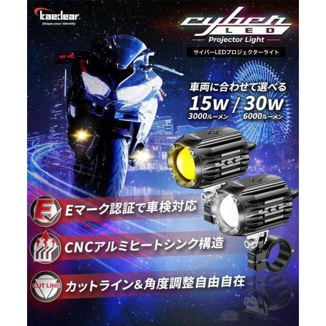 Kaedear（カエディア） KDR-K10-W15 Cyber LED プロジェクター ライト