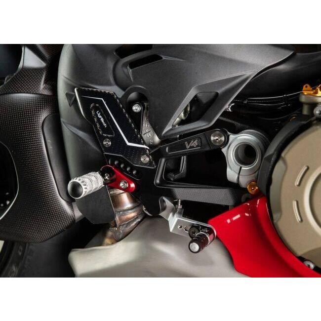 LighTech ライテック アジャスタブル ステップキット R Version PANIGALE V4 S DUCATI ドゥカティ バックステップ ステップ 足回り | LighTech | 06