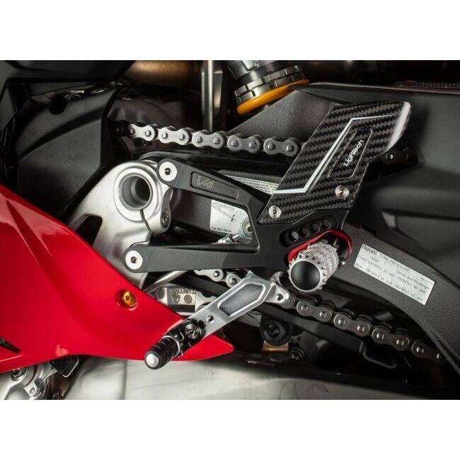 LighTech ライテック アジャスタブル ステップキット R Version PANIGALE V4 S DUCATI ドゥカティ バックステップ ステップ 足回り | LighTech | 08