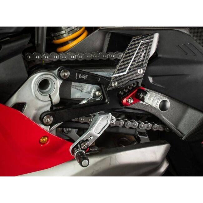 LighTech ライテック アジャスタブル ステップキット R Version PANIGALE V4 S DUCATI ドゥカティ バックステップ ステップ 足回り | LighTech | 09