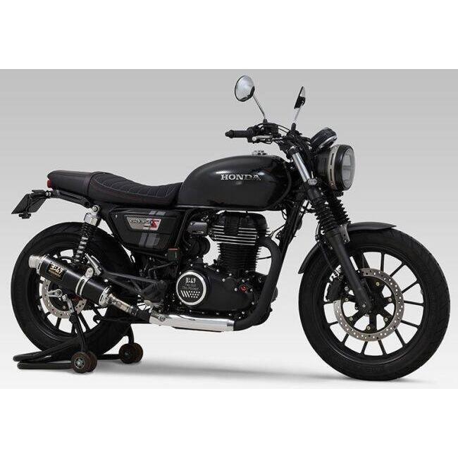 GB350S ヨシムラ GP-MAGNUM105 SM 美品 ヒートガード付 ヨシムラ（YOSHIMURA） Slip-On GP-MAGNUM105サイクロン EXPORT SPEC