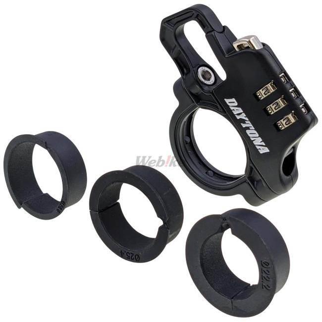DAYTONA デイトナ スレンダーヘルメットロック ダイヤルタイプ ヘルメットロック ヘルメット | DAYTONA（バイク用品） | 01