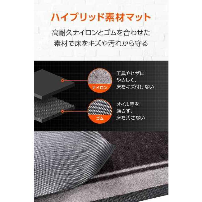 DAYTONA デイトナ メンテナンスガレージマット ニリンシキモノ メンテナンスマット・ピットマット・スタンドマット | DAYTONA（バイク用品） | 02