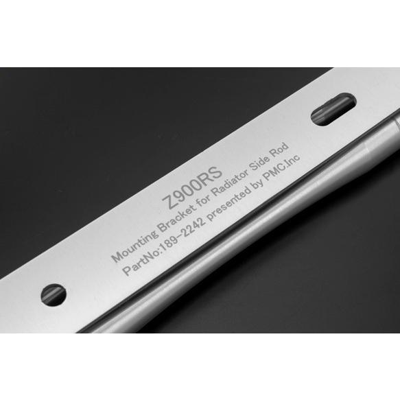 ARCHI アーキ ラジエターサイドロッドセット カラー：シルバー Z900RS CAFE KAWASAKI カワサキ ラジエーター 冷却関連 エンジン | ブランド登録なし | 02