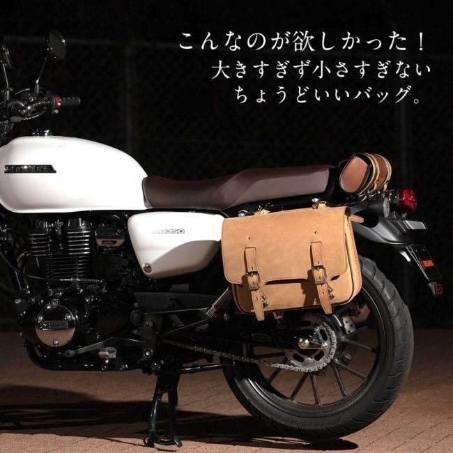 DEGNER（デグナー） レザーサドルバッグ カラー：ヴィンテージブラック
