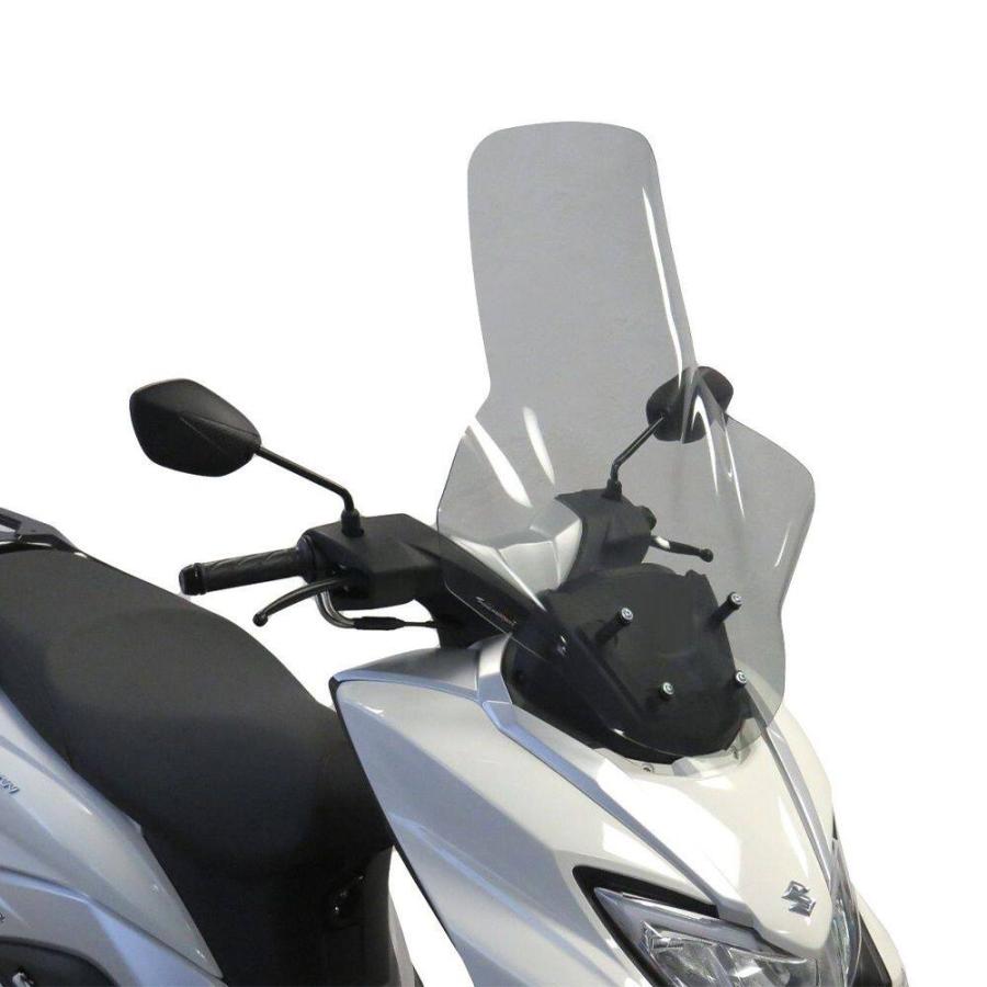 POWERBRONZE スクータースクリーン カラー：ライトスモーク BURGMAN