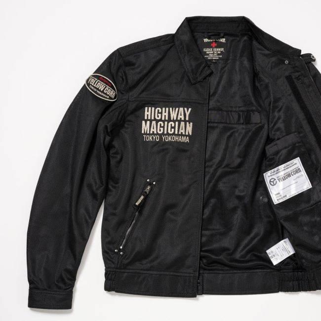 YeLLOW CORN（イエローコーン） YB-5100 メッシュジャケット サイズ