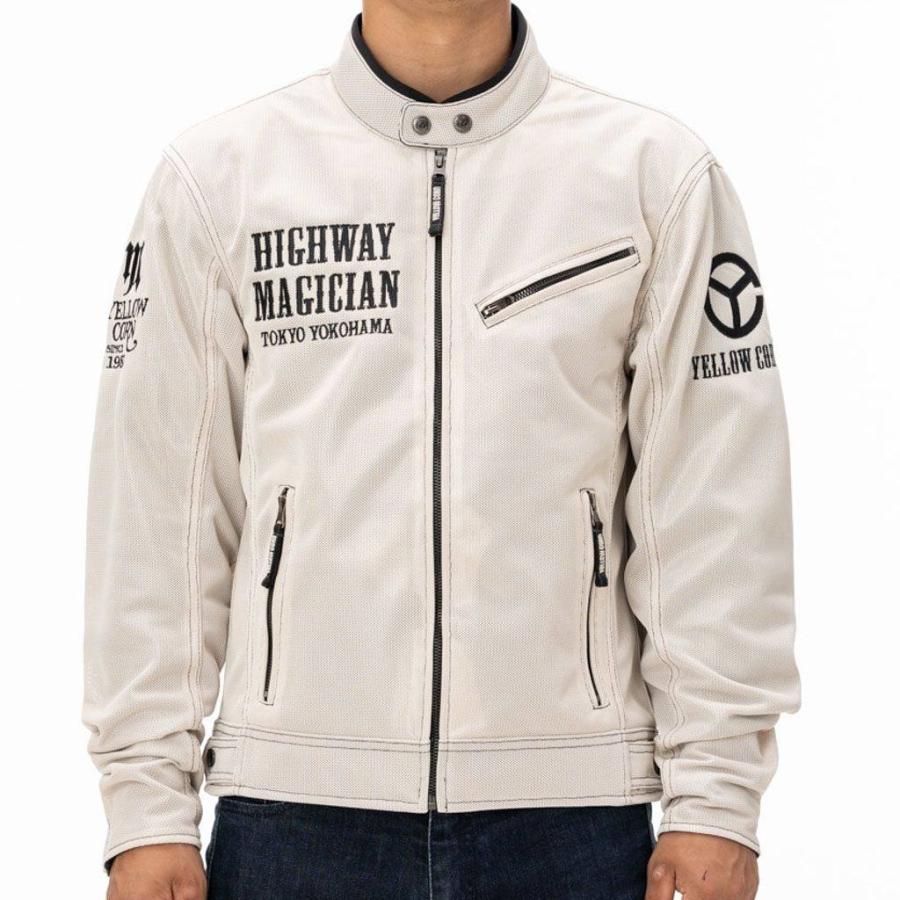 YB5121 アイボリー 3Lサイズ ライトメッシュジャケット