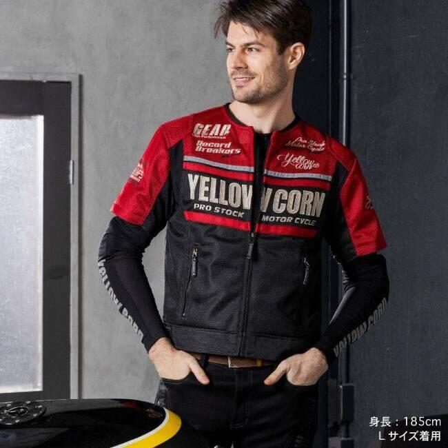 YeLLOW CORN イエローコーン YMT-007 プロテクティブメッシュTシャツ サイズ：M メッシュジャケット ジャケット アパレル_3