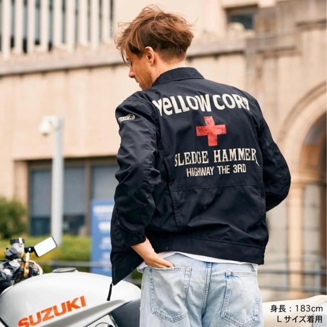 YELLOW CORN 定番ジャケット YB-3100 カーキ Lサイズ YELLOW CORN