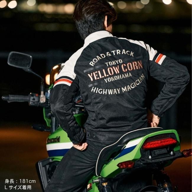 YELLOW CORN バイク用ジャケット Lサイズ YELLOW CORN バイク用ジャケット Lサイズ