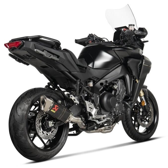 トレーサー9GT AKRAPOVIC カーボンマフラー AKRAPOVIC】YAMAHA 新型TRACER9 GT用アクラポビッチJMCA認証