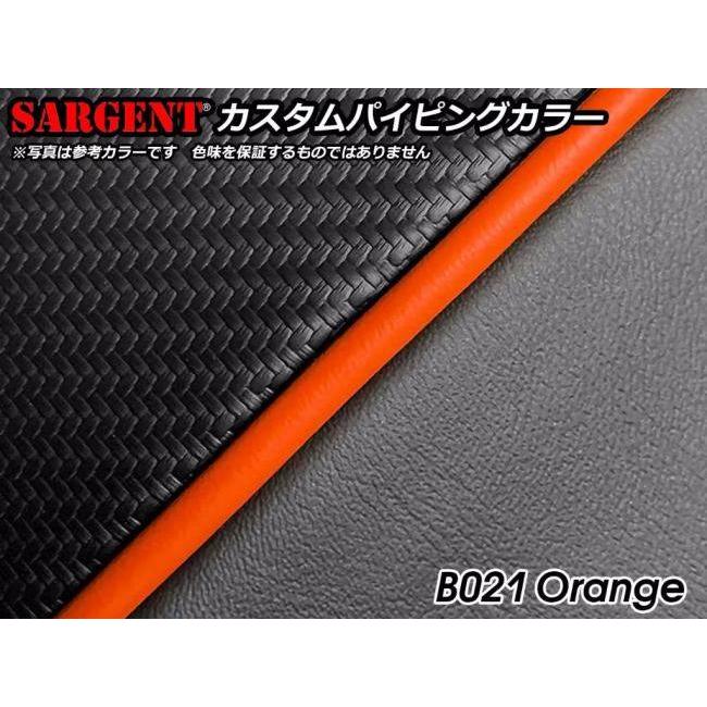 SARGENT - サージェント ワールドスポーツパフォーマンスシート【CarbonFX】向こう正面 パイピングカラー：B021オレンジ色 GSX-S1000GT GSX-S1000GX SUZUKI スズキ