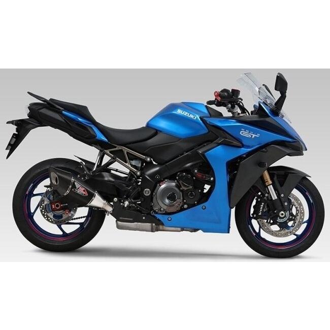 YOSHIMURA R-11 サイレンサー チタンブルー 特選◎【カーボン製+ブルー