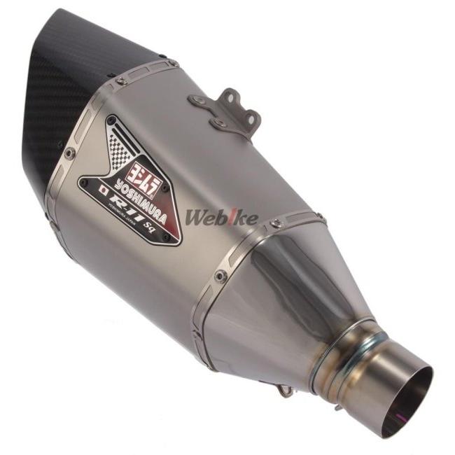 YOSHIMURA ヨシムラ スリップオン R-11SqサイクロンEXPORT SPEC 政府認証 タイプ：SSF(サテンフィニッシュカバー) GSX-R1000 GSX-R1000R SUZUKI スズキの画像