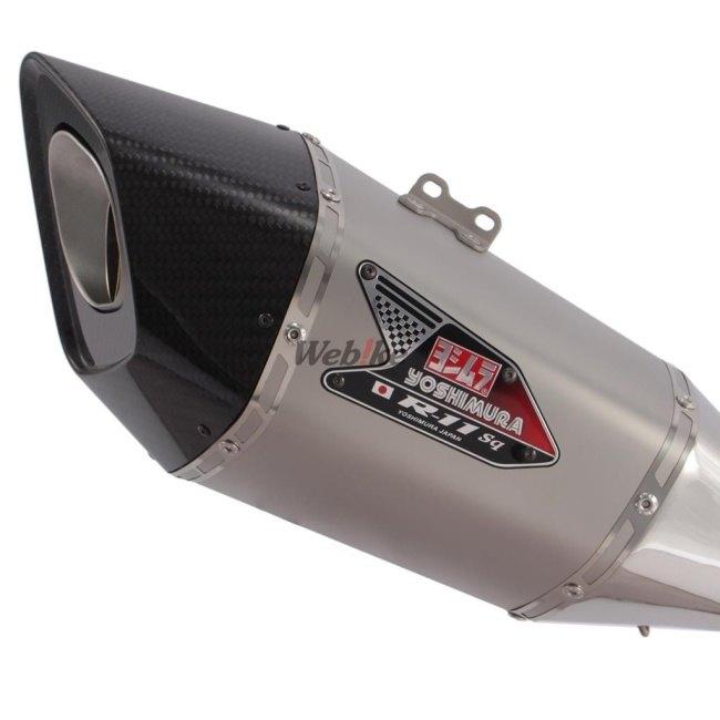 YOSHIMURA ヨシムラ スリップオン R-11SqサイクロンEXPORT SPEC 政府認証 タイプ：SSF(サテンフィニッシュカバー) GSX-R1000 GSX-R1000R SUZUKI スズキの画像