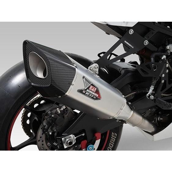 GSXR1000R ヨシムラマフラー R-11sq チタンカラー Slip-On R-11Sq サイクロン EXPORT SPEC 政府認証 | ヨシムラジャパン