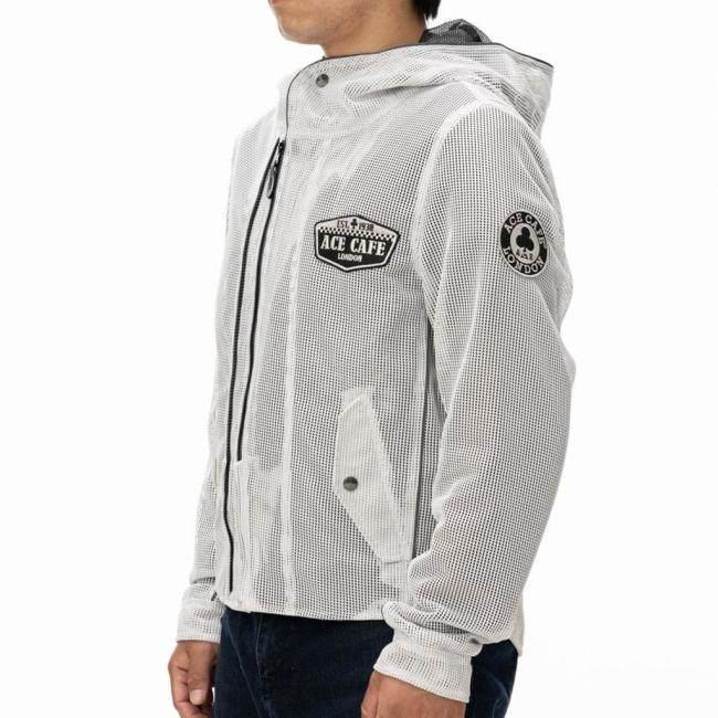 ACE CAFE LONDON（エースカフェロンドン） W2 Hooded See-through Mesh 