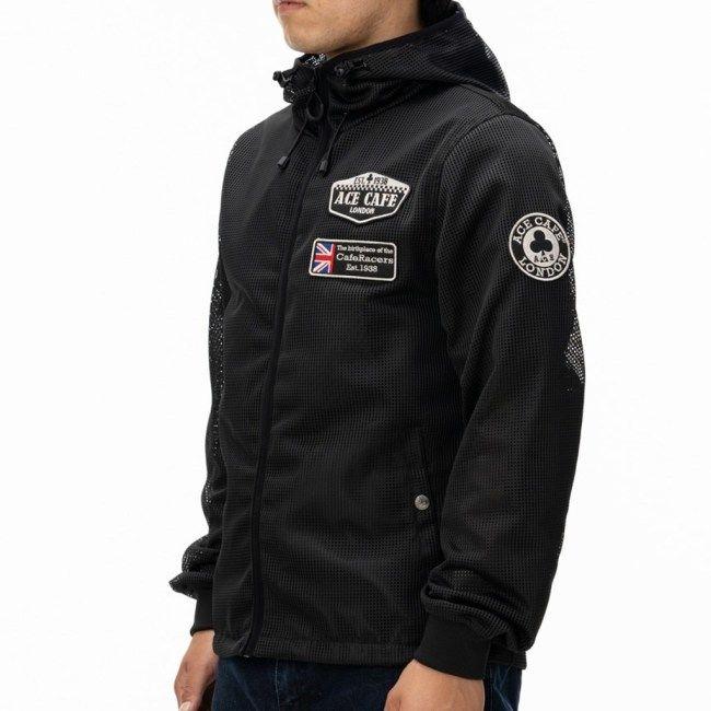 ACE CAFE LONDON エースカフェロンドン See-through Mesh Jacket [シースルーメッシュジャケット] サイズ：M メッシュジャケット ジャケット アパレルの画像