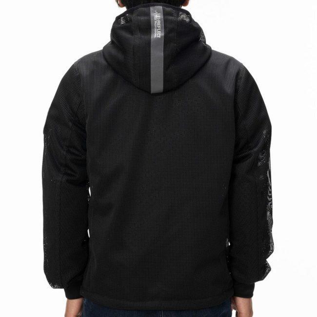 ACE CAFE LONDON エースカフェロンドン See-through Mesh Jacket [シースルーメッシュジャケット] サイズ：L メッシュジャケット ジャケット アパレルの画像
