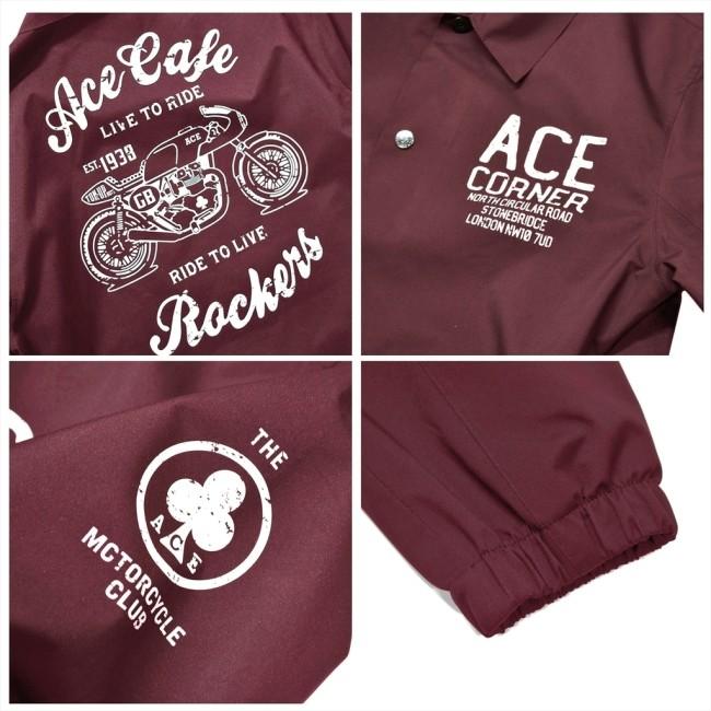 ACE CAFE LONDON（エースカフェロンドン） Waterproof Coach Jacket