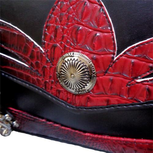 サドルレザー　ポーチ Xross クロス SADDLE SINGLE シングルサドルバッグ サイドバッグ 車体
