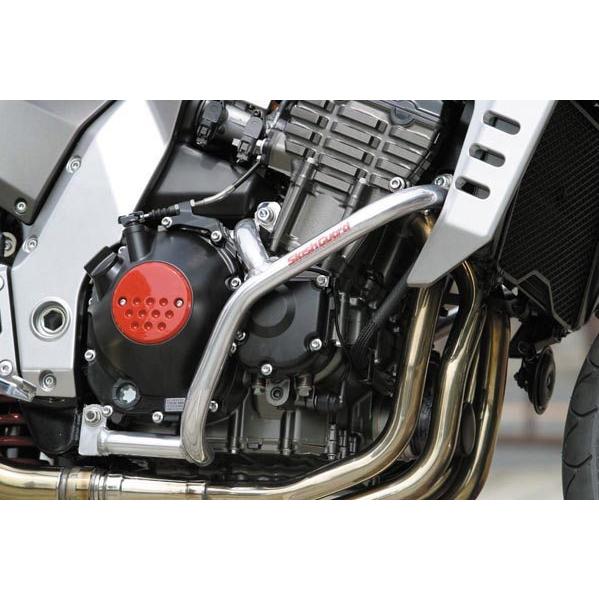 GOLDMEDAL ゴールドメダル スラッシュガード カラー：ブラック Z1000 (水冷) KAWASAKI カワサキ エンジンガード フレーム