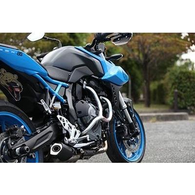 GOLDMEDAL ゴールドメダル スラッシュガード カラー：パープル GSX-8S SUZUKI スズキ エンジンガード フレーム_2