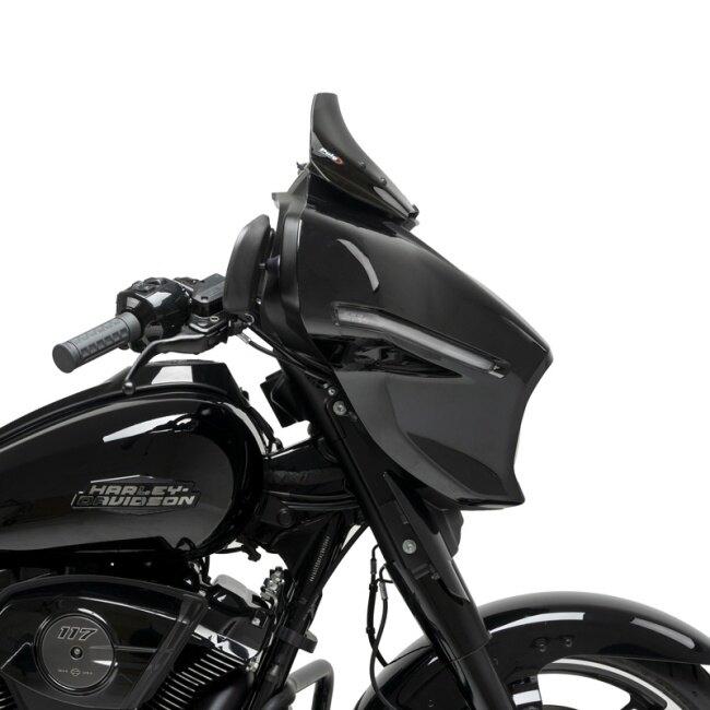 Puig プーチ ハイロードスクリーン SPORT(HIGH-ROAD SPORT SCREEN) カラー：ダークスモーク STREET GLIDE FLHX HARLEY-DAVIDSON ハーレーダビッドソン 外装_5