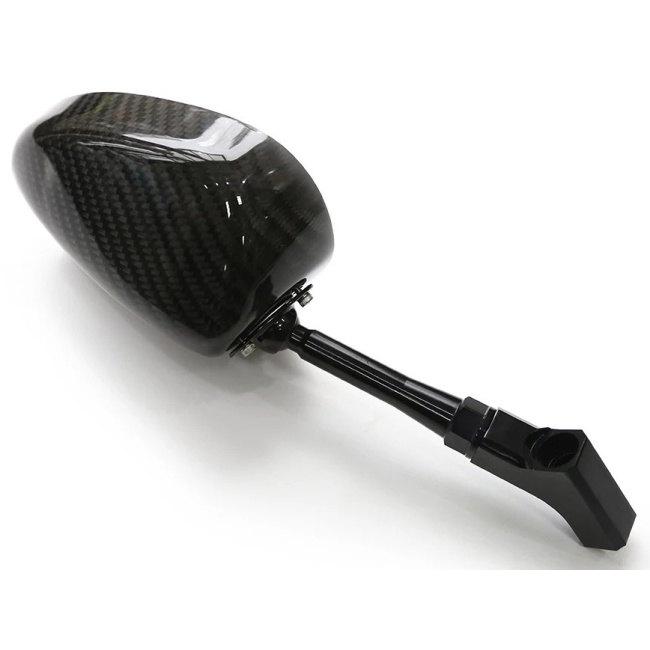 SIMOTA（シモタ） カーボン製ストリート広角ミラー オーバルタイプ