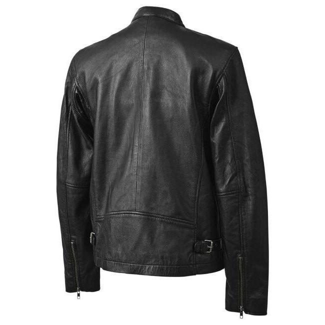 ライズ RIDEZ 革シングルライダース Lサイズ 黒 RIDEZ ライズ ACE(エース) シングルライダースジャケット サイズ：L