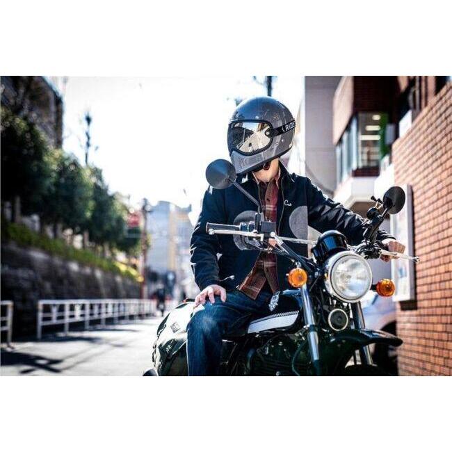 RIDEZ ライズ MOTO ZERO VISOR カラー：レインボーミラー ゴーグル