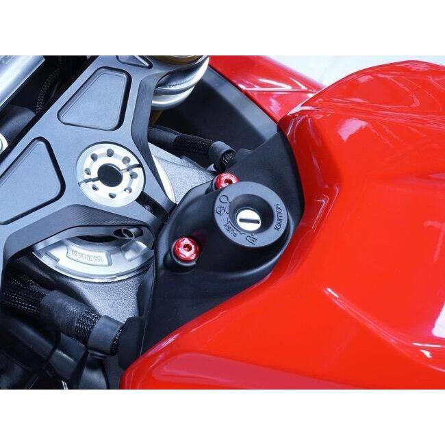 DUCABIKE (DBK) ドゥカバイク (ディービーケー) キーシリンダーカバー用 ボルトキット カラー：ブラック PANIGALE V4 R S DUCATI ドゥカティ 外装 | DUCABIKE | 02
