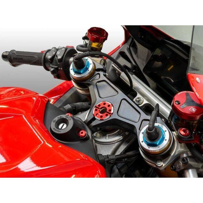 DUCABIKE (DBK) ドゥカバイク (ディービーケー) ステアリングステムナット カラー：ブラック PANIGALE V4 R S DUCATI ドゥカティ ステムナット・ステムボルト | DUCABIKE | 04