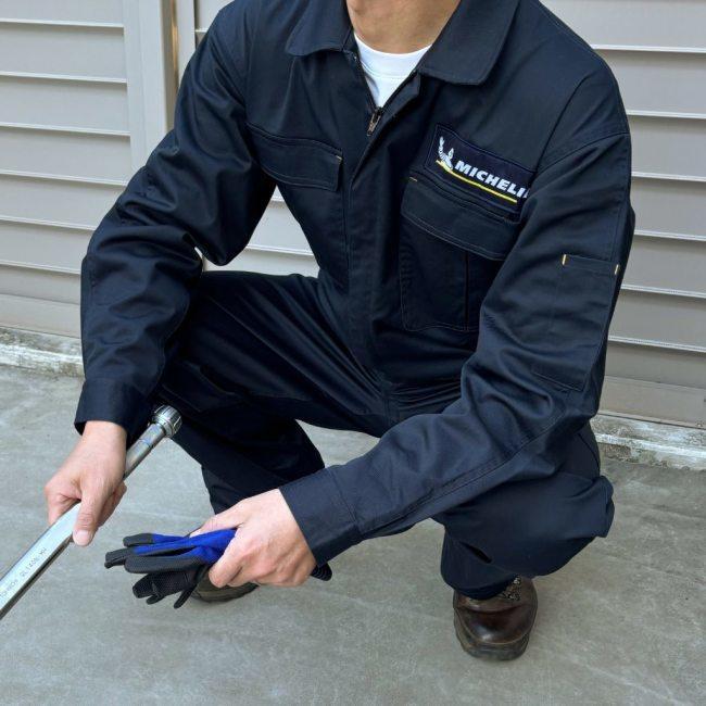 MICHELIN   つなぎ 新品　未使用 ミシュラン（MICHELIN） つなぎ おしゃれ 作業着 メンズ アメカジ