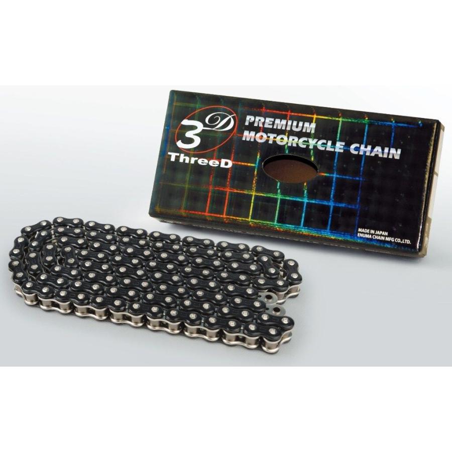 ダイドー SP EKチェーン 江沼チェーン ThreeD(スリード)チェーン 525Z(BK/NP