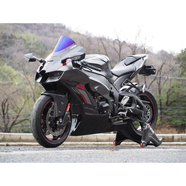 美品】ZX-25R マジカルレーシング 綾織り艶ありカーボンスモーク