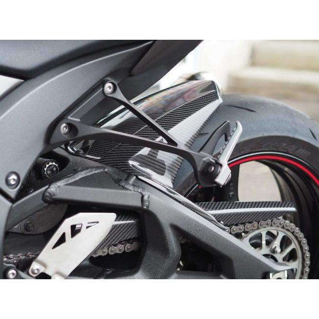 Magical Racing マジカルレーシング チェーンガード タイプ：綾織りカーボン製 ZX10R KAWASAKI カワサキ フレームの画像