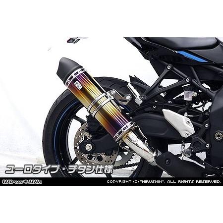 e【即発送】 WirusWin ウイルズウィン スリップオンマフラー ユーロタイプ タイプ