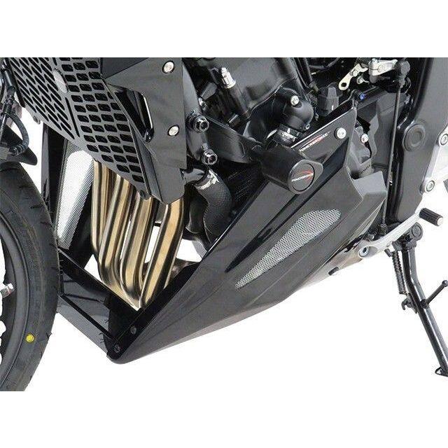 POWERBRONZE アンダーカウル カラー：Black／Red MESH CB1000 HORNET