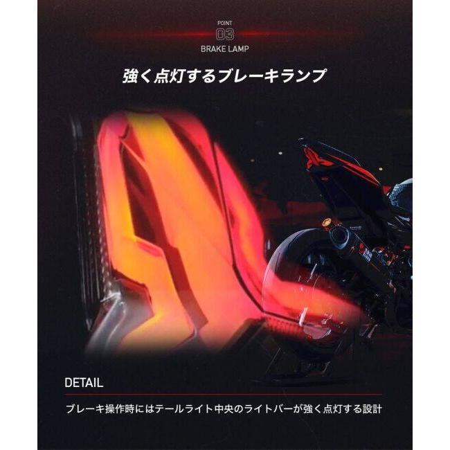 Kaedear（カエディア） Cyber LED カスタムテールランプ Ninja ZX-25R