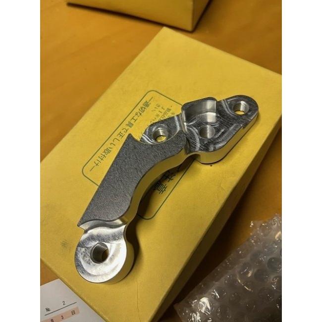 SPEED SHOP ITO スピードショップイトウ GPz900R A1-A6用CP2696キャリパーサポート ボルトカラー：シルバーアルマイト GPz750R KAWASAKI カワサキ ブレーキ_2