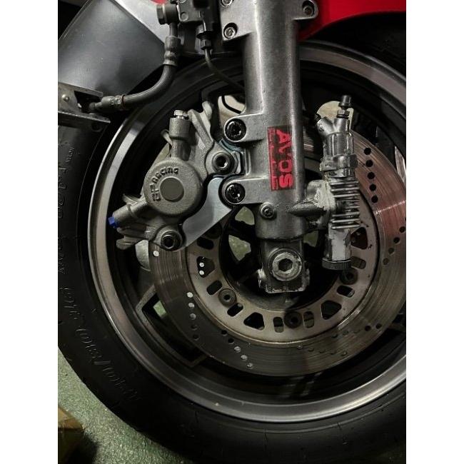 SPEED SHOP ITO スピードショップイトウ GPz900R A1-A6用CP2696キャリパーサポート ボルトカラー：ブラックアルマイト GPz750R KAWASAKI カワサキ ブレーキ_5