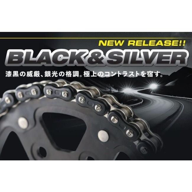 EKチェーン 江沼チェーン ThreeD(スリード)チェーン 520Z(BK/NP  