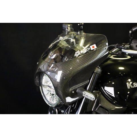 Z900RS ビキニカウル SEカラー　高級厚膜クリアー仕上げ　2026 A-TECH（エーテック） ビキニカウルSPL スクリーンカラー：スモーク