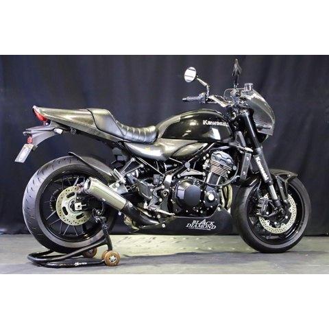 A-TECH エーテック フロントフォークプロテクター 材質：綾織ドライカーボン Z900RS KAWASAKI カワサキ フォークガード 外装の画像