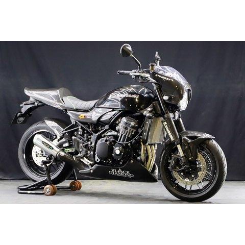 A-TECH エーテック シングルシートカウルSPL タイプ1 着座シート：黒 / 材質：綾織ドライカーボン Z900RS KAWASAKI カワサキ シングルシートカウル シート関連の画像
