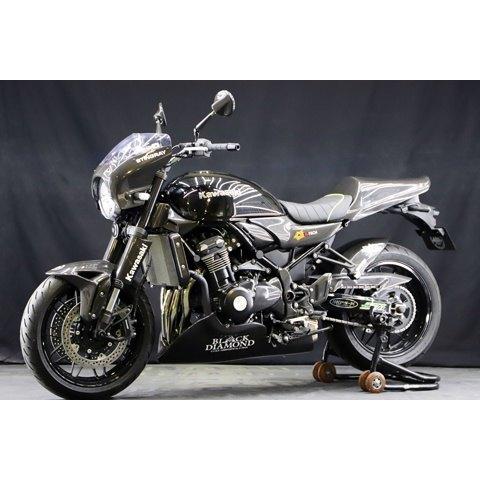 A-TECH エーテック シングルシートカウルSPL タイプ1 着座シート：黒 / 材質：綾織ドライカーボン Z900RS KAWASAKI カワサキ シングルシートカウル シート関連の画像