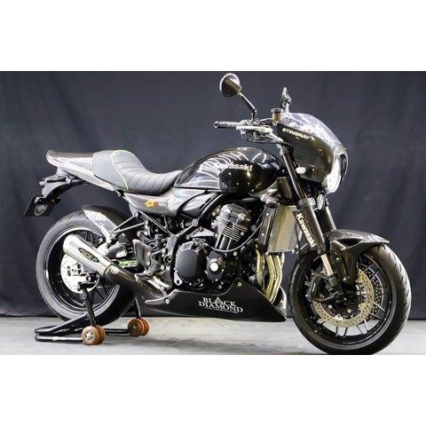 A-TECH エーテック シングルシートカウルSPL タイプ2 クリア塗装：あり / 材質：黒FPR 着座シート：黒 Z900RS KAWASAKI カワサキ シングルシートカウル 外装の画像